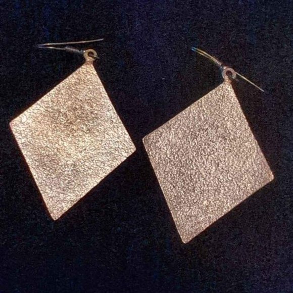 Retro Inlay Tile Earrings Flowers and Butterfly for Pierced Ears - Picture 2 of 6